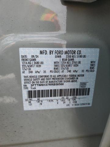 2024 FORD MAVERICK X 3FTTW8H37RRB58566