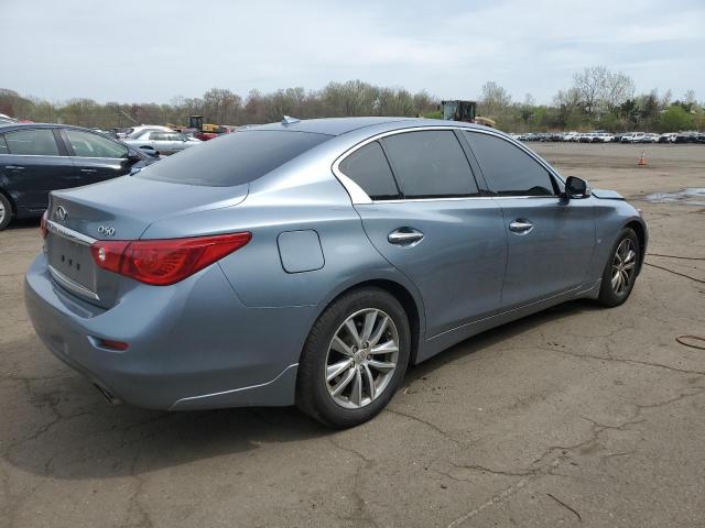 INFINITI Q50 BASE 2015 blue  gas JN1BV7AR6FM415683 photo #4