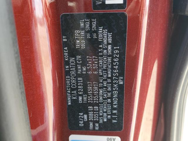 2025 KIA CARNIVAL LX KNDNB5K37S6456291