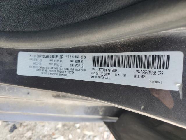 2015 CHRYSLER 200 LX - 1C3CCCFBXFN610082