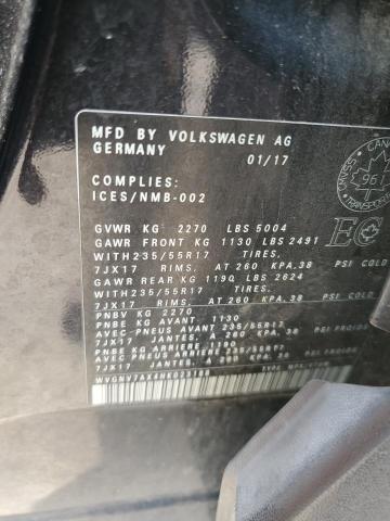 2017 VOLKSWAGEN TIGUAN WOL - WVGNV7AX4HK023188