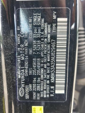 2022 HYUNDAI KONA LIMITED KM8K53A35NU829467