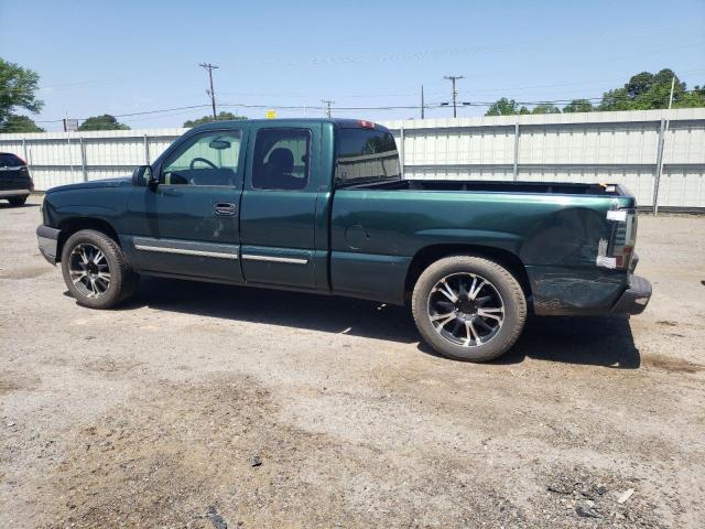 CHEVROLET SILVERADO 2004 green 4dr ext gas 2GCEC19V541109453 photo #3