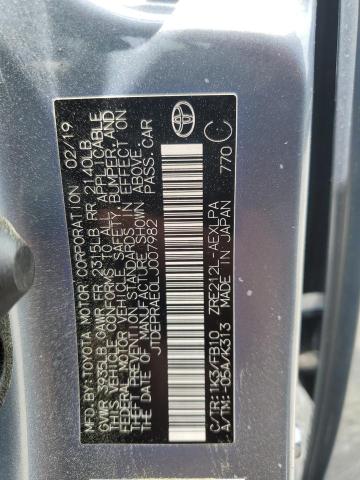 2020 TOYOTA COROLLA LE - JTDEPRAE0LJ007982