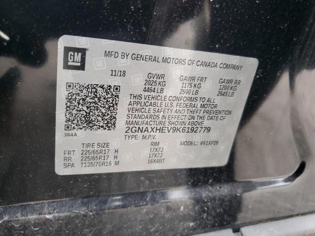 2019 CHEVROLET EQUINOX LS - 2GNAXHEV9K6192779