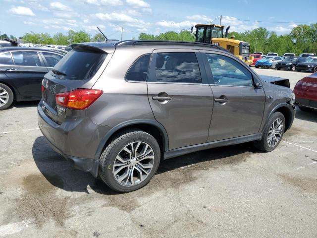 Vin: ja4ar4aw9gz052800, lot: 54194675, mitsubishi outlander sel 20163