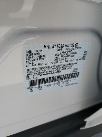2025 FORD MAVERICK X - 3FTTW8A39SRA20799