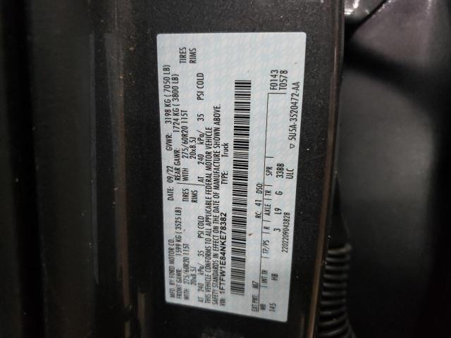 2022 FORD F150 SUPER - 1FTFW1E84NKE78382