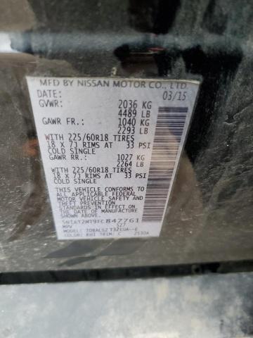 2015 NISSAN ROGUE S - 5N1AT2MT9FC847761