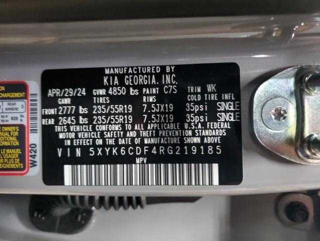 2024 KIA SPORTAGE X - 5XYK6CDF4RG219185