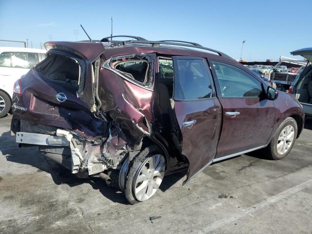 NISSAN MURANO S 2014 maroon  gas JN8AZ1MU1EW411509 photo #4
