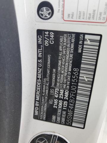 2015 MERCEDES-BENZ C 300 4MAT 55SWF4KB7FU015568