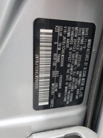 2020 NISSAN ROGUE SPOR - JN1BJ1CV6LW260006