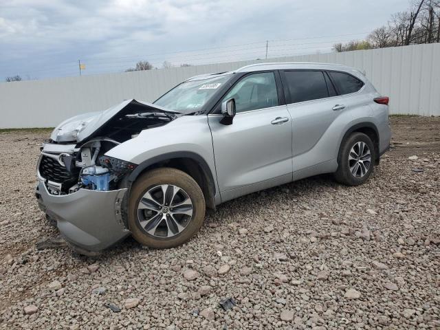 Vin: 5tdgzrbh2ns199388, lot: 53991085, toyota highlander xle 2022 img_1