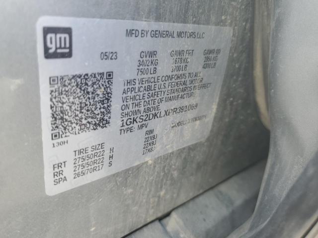 2023 GMC YUKON DENA 1GKS2DKLXPR391069