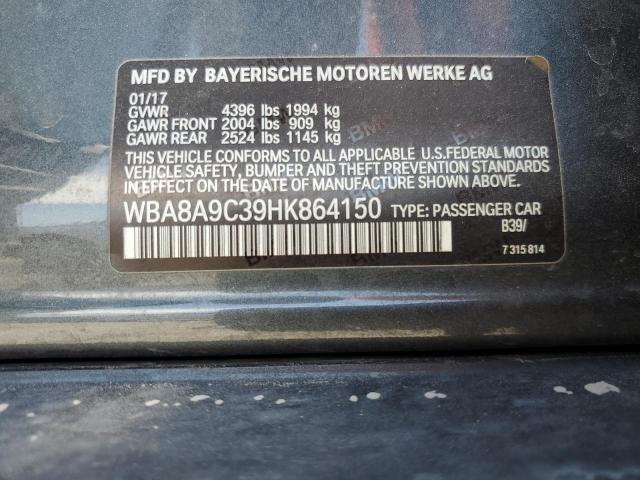 2017 BMW 320 I - WBA8A9C39HK864150