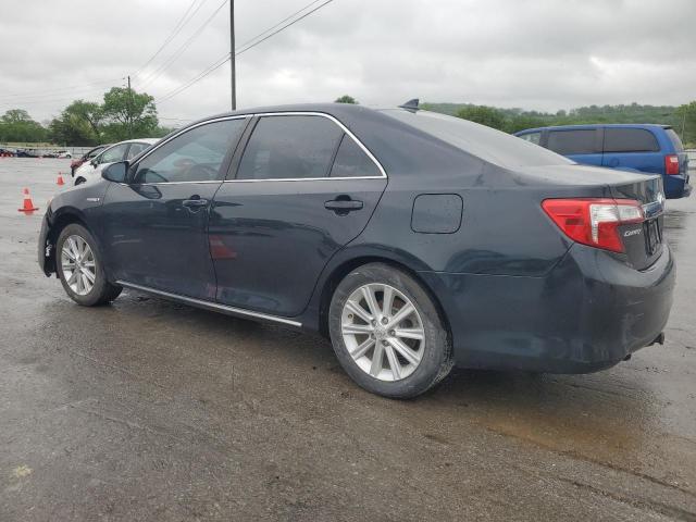 TOYOTA CAMRY HYBR 2012 black sedan 4d hybrid engine 4T1BD1FK6CU010696 photo #3