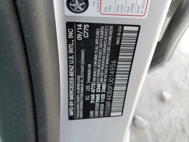 2015 MERCEDES-BENZ C 300 4MAT 55SWF4KB0FU014956
