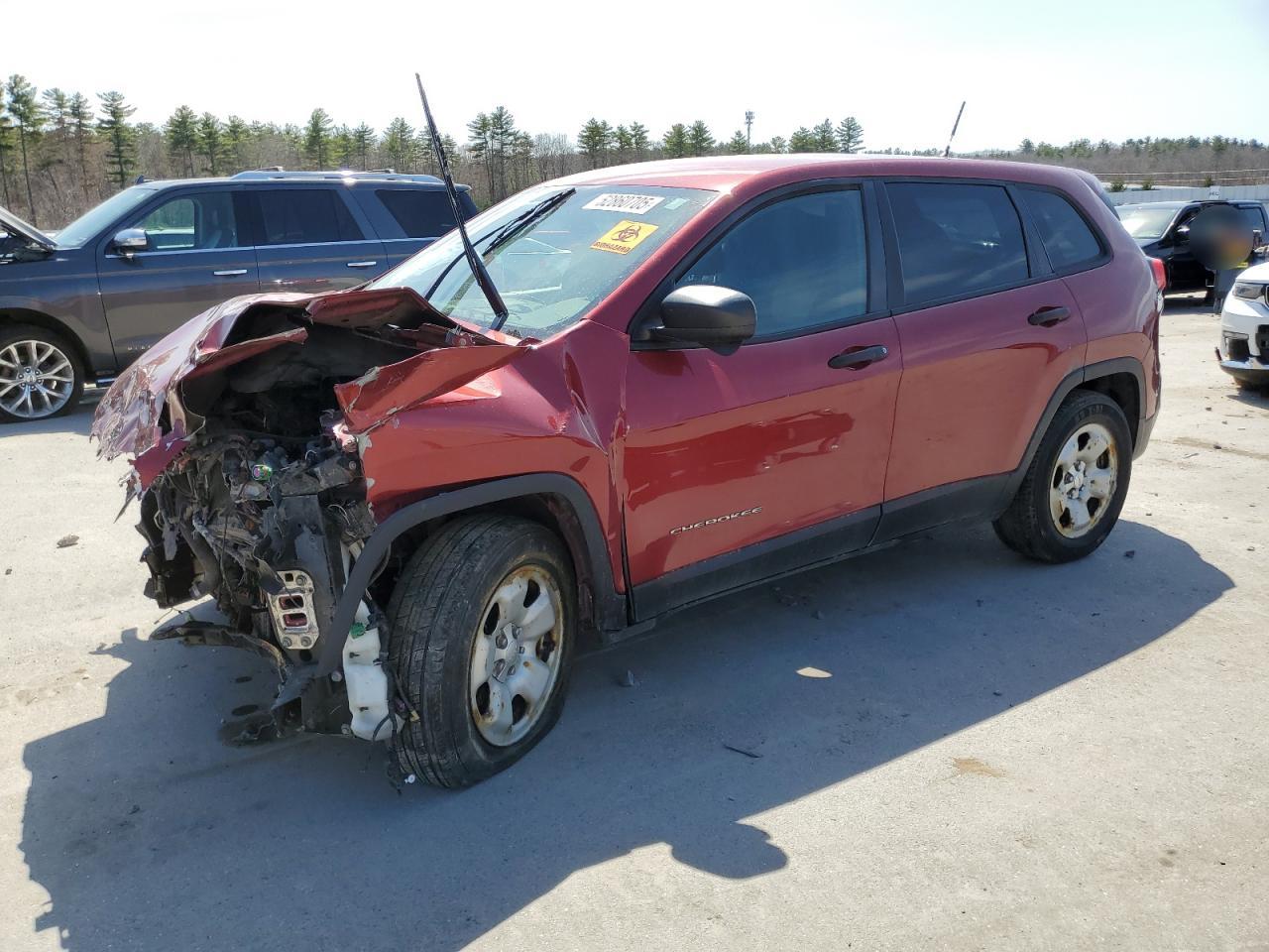 Lot #3226108971 2014 JEEP CHEROKEE SPORT