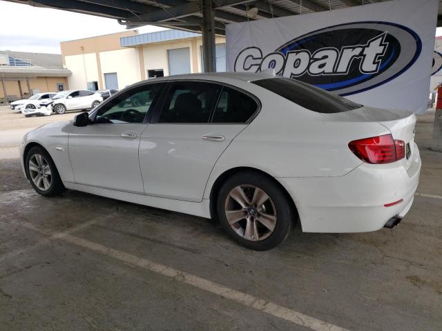 BMW 528 I 2013 white sedan 4d gas WBAXG5C5XDDY33573 photo #3