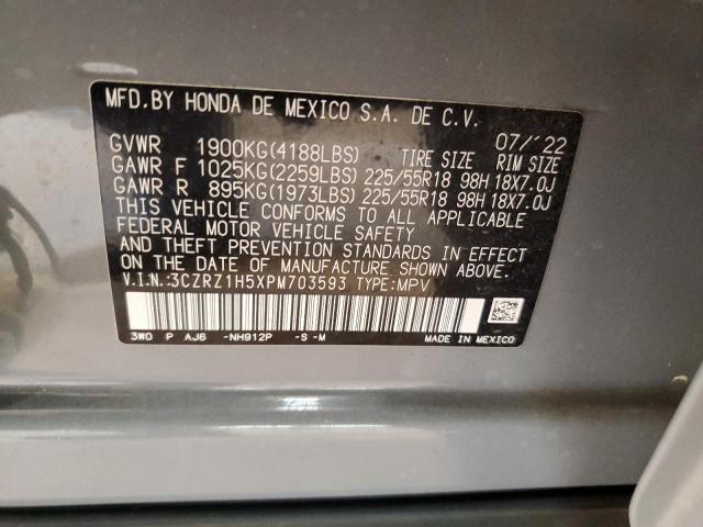2023 HONDA HR-V SPORT - 3CZRZ1H5XPM703593