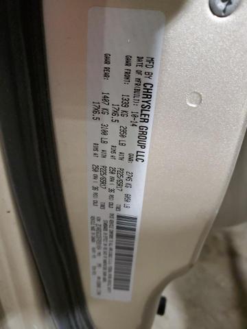 2015 DODGE GRAND CARA - 2C4RDGCG5FR591454