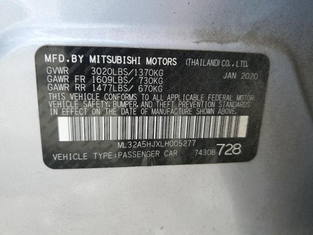 2020 MITSUBISHI MIRAGE LE - ML32A5HJXLH005277