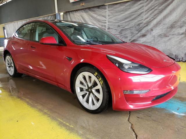 Vin: 5yj3e1ea1nf303965, lot: 53087715, tesla model 3 20224