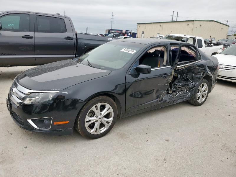 FORD FUSION SE 2012 black sedan 4d gas 3FAHP0HA7CR364163 photo #1