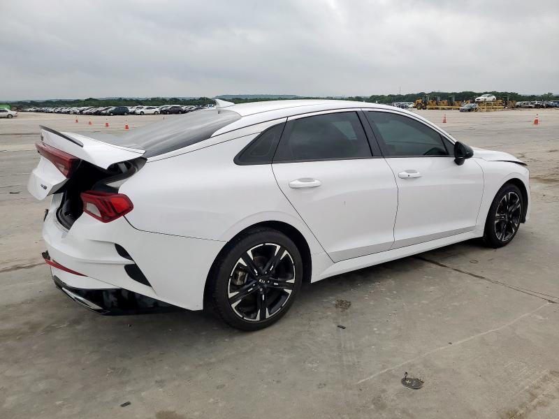 KIA K5 GT LINE 2021 white  gas 5XXG64J25MG063376 photo #4