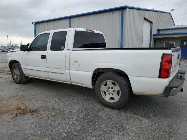 CHEVROLET SILVERADO 2005 white 4dr ext gas 2GCEC19T551358173 photo #3