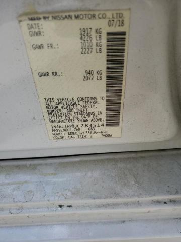 2018 NISSAN ALTIMA 2.5 - 1N4AL3AP9JC283514