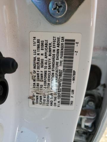 2015 HONDA CIVIC EXL - 19XFB2F94FE218657