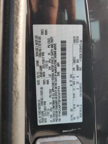 2015 FORD ESCAPE S - 1FMCU0F72FUC01773