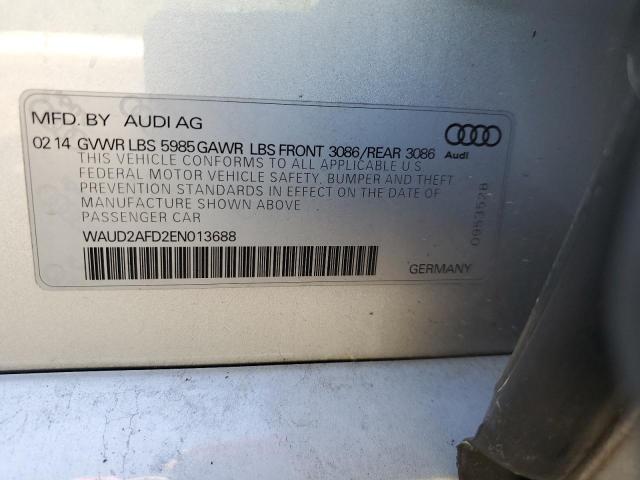 2014 AUDI S8 QUATTRO #3297054506