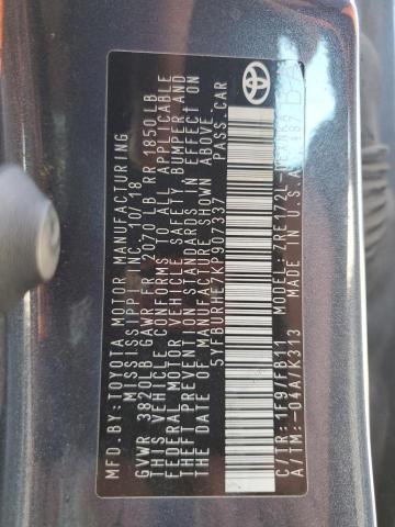 2019 TOYOTA COROLLA L - 5YFBURHE7KP907337