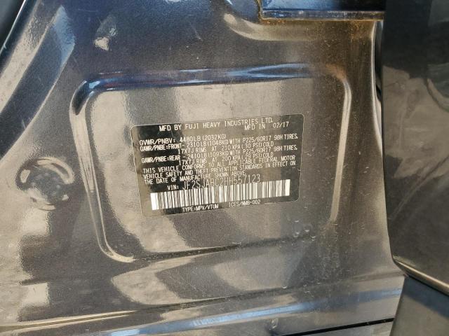 2017 SUBARU FORESTER 2 - JF2SJABC2HH557123