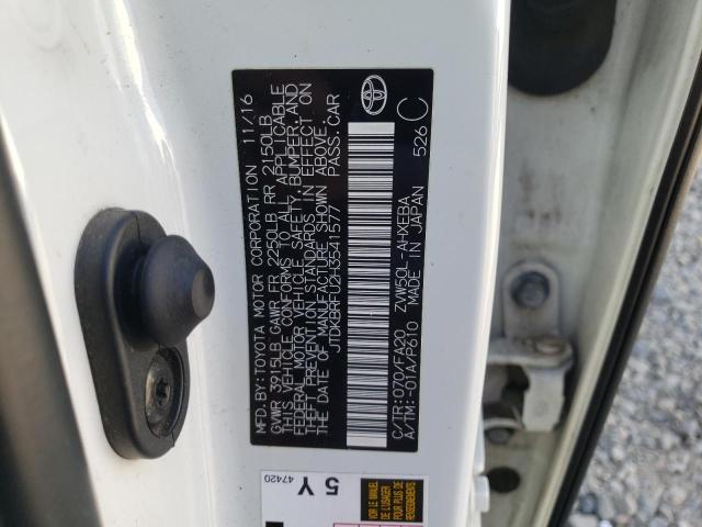 2017 TOYOTA PRIUS - JTDKBRFU2H3541577