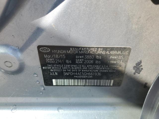 2016 HYUNDAI ELANTRA SE - 5NPDH4AE5GH661936