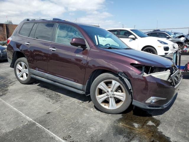 Vin: 5tddk3eh5cs163191, lot: 54324775, toyota highlander limited 20124