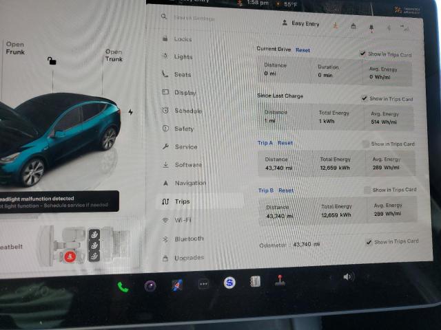 2023 TESLA MODEL Y 7SAYGAEE2PF620551