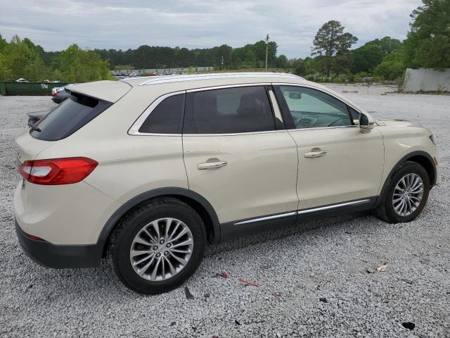 Vin: 2lmtj6kr6gbl84027, lot: 54084425, lincoln mkx select 20163