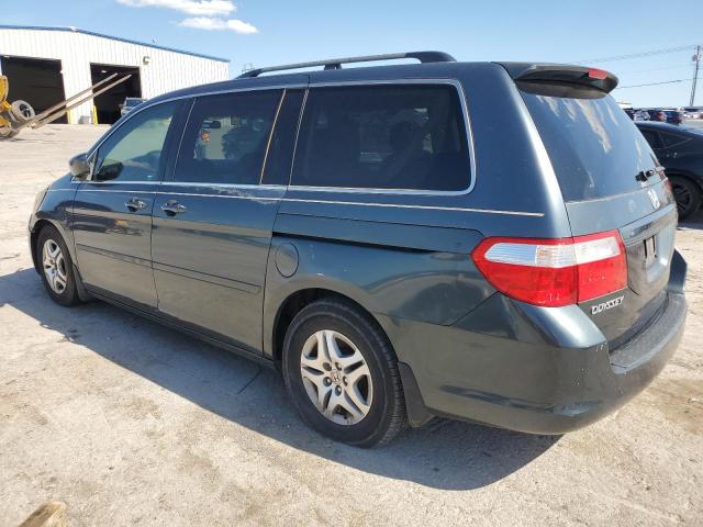 HONDA ODYSSEY EX 2006 blue sports v gas 5FNRL38426B421218 photo #3