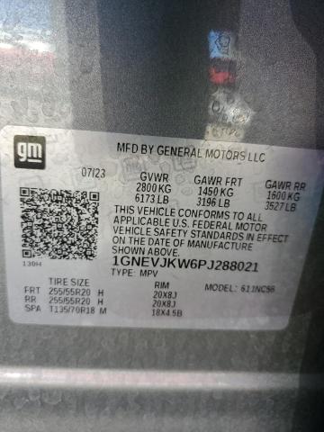 2023 CHEVROLET TRAVERSE R 1GNEVJKW6PJ288021