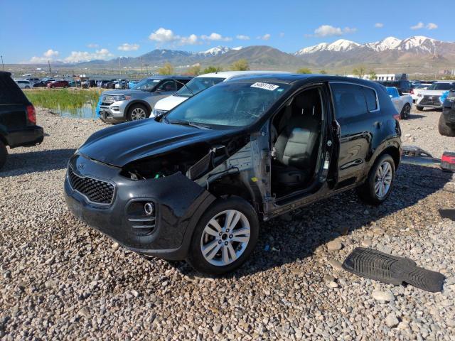 KIA SPORTAGE L 2017 black  gas KNDPMCAC4H7159393 photo #1
