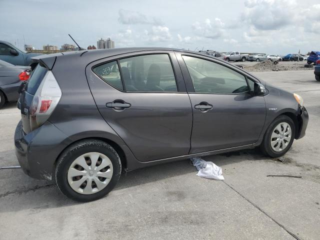 TOYOTA PRIUS C 2013 gray  hybrid engine JTDKDTB32D1035421 photo #4