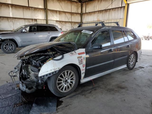 SAAB 9-3 2006 black  gas YS3FD59Y861110049 photo #1