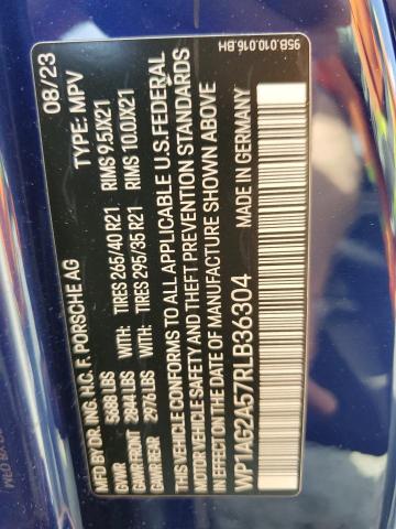 2024 PORSCHE MACAN S - WP1AG2A57RLB36304