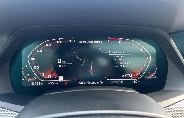 2020 BMW X6 M50I 5UXCY8C03L9B98266