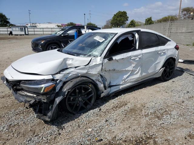 HONDA CIVIC SPOR 2022 white  gas 19XFL2H83NE004016 photo #1